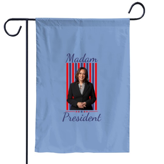 Discover Kamala Harris Presidential Garden Flag - Madam President