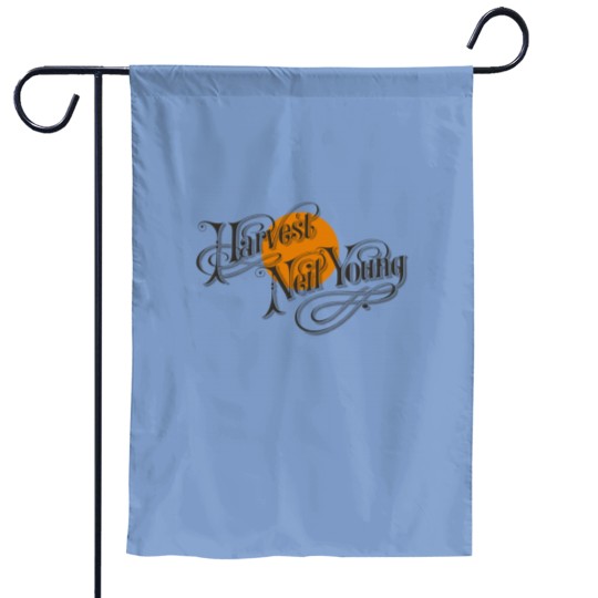 Discover Harvest Moon Garden Flags - Old School Band - Harvest Moon Neil Young Garden Flags