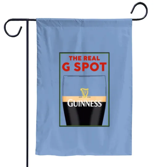 Discover Guinness Vintage Garden Flags, Split the G, Funny Garden Flags