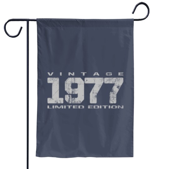 Discover Vintage 1977 Limited Edition Garden Flags