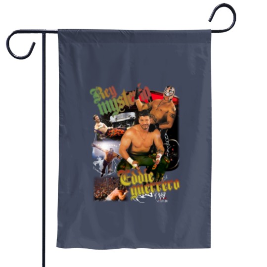 Discover Limited Rey Mysterio x Eddie Guerrero Vintage 90s Garden Flags
