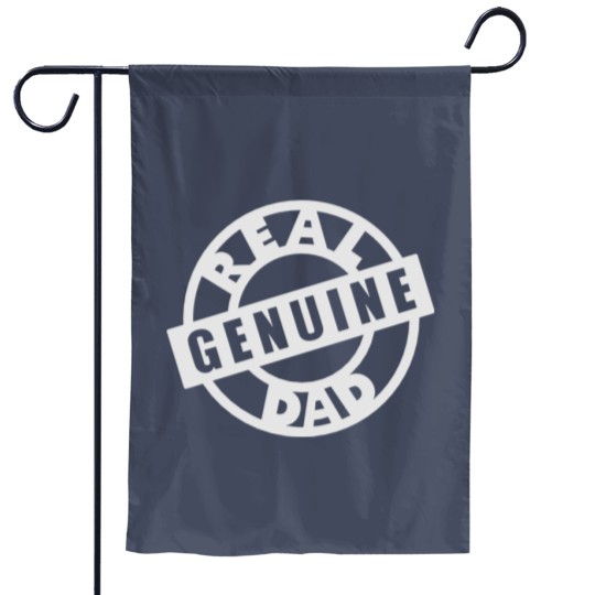 Discover Genuine Real Dad Garden Flags