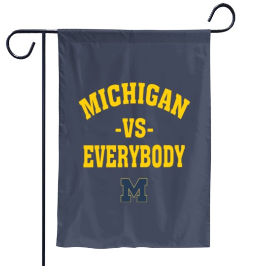 Discover Roman Wilson Michigan Vs Everybody Garden Flags, Garden Flags