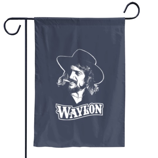 Discover Waylon Jennings Vintage Garden Flags, Waylon TOUR 1984 Vintage Garden Flags