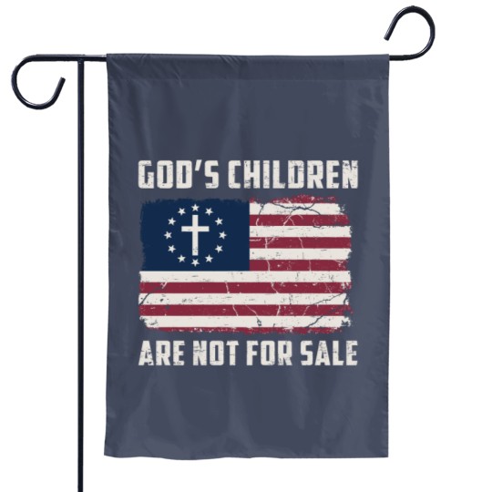 Discover God's Children Are Not For Sale Inspirational Garden Flag