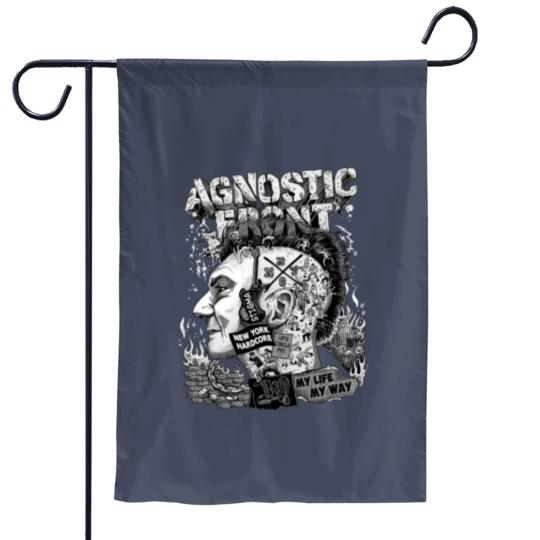 Discover Agnostic Front Garden Flags - Punk Band Garden Flags - Gotta Go