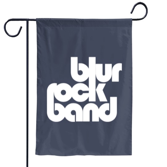 Discover Blur Rock Band Garden Flags