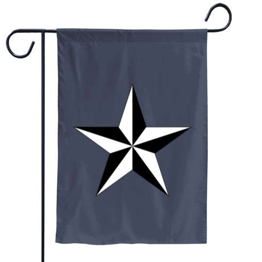Discover nautical star Garden Flags