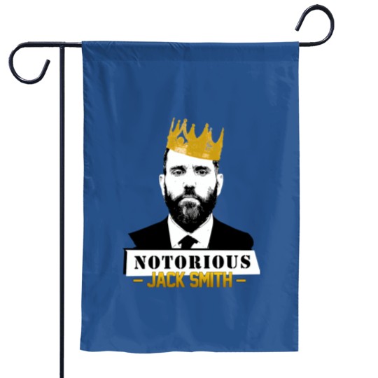 Discover Notorious Jack Smith Garden Flags