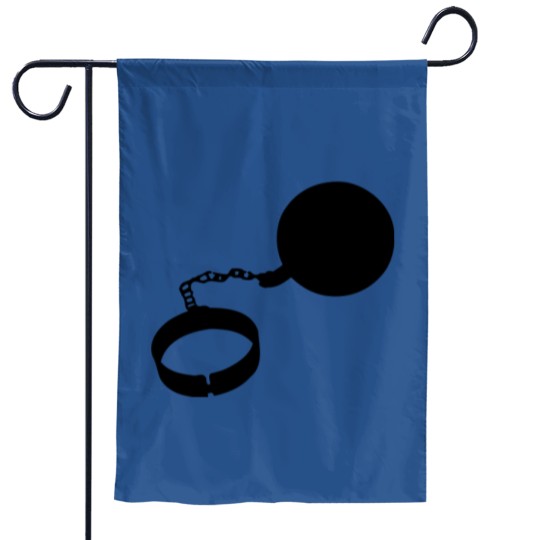 Discover Ball and chain Garden Flags