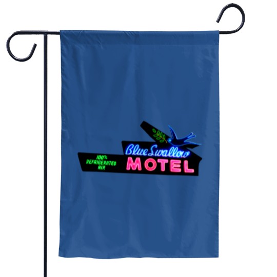 Discover Blue Swallow Motel Neon Sign Route 66 Garden Flags