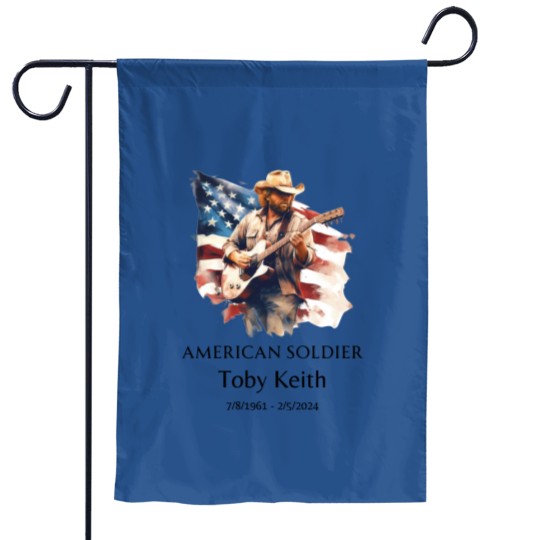 Discover Toby Keith American soldier Garden Flags