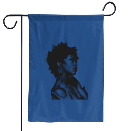 Discover Lauryn Hill || Vintage Halftone-Style || Fan Art Design| - Lauryn Hill - Garden Flags
