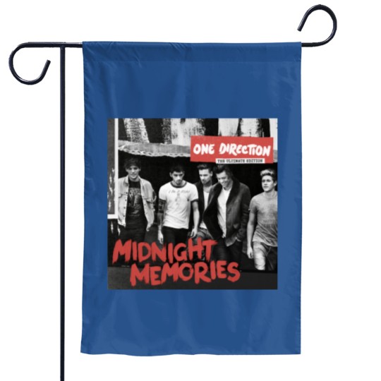 Discover One Direction Midnight Memories Garden Flag - Classic Black Style