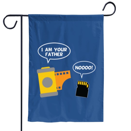 Discover Photographers Film I am Your Father SD Card Photog Garden Flags