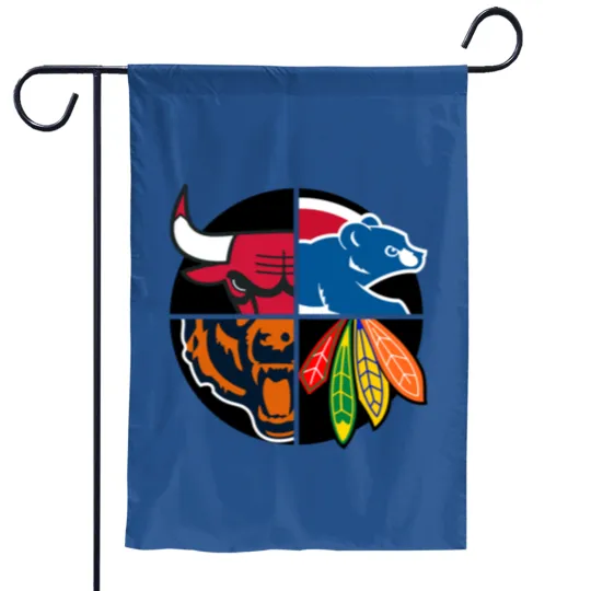 Discover Northside Chicago Sports Teams Garden Flags