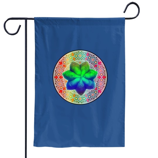 Discover San Pedro Entheogen Shaman Classic Garden Flags Garden Flags