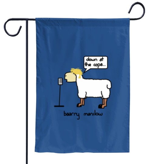 Discover baarry manilow Garden Flags