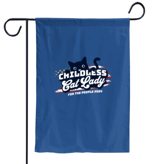 Discover Funny Kamala Harris 2024 Garden Flags, Childless cat lady Garden Flags, President Kamala Harris