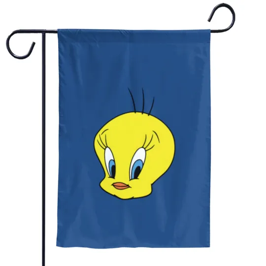 Discover Tweety Bird  gender neutral short sleeved Garden Flags