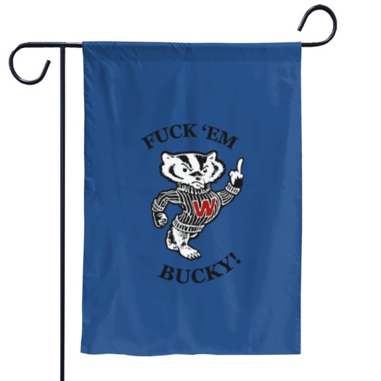Discover Fck Em BUCKYY Bn Garden Flags