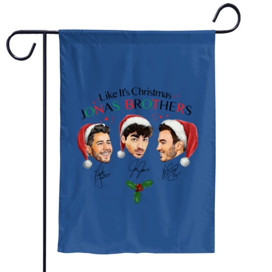 Discover Like It's Christmas Jonas Brothers Garden Flags Unisex Garden Flags For Men Women S-5XL