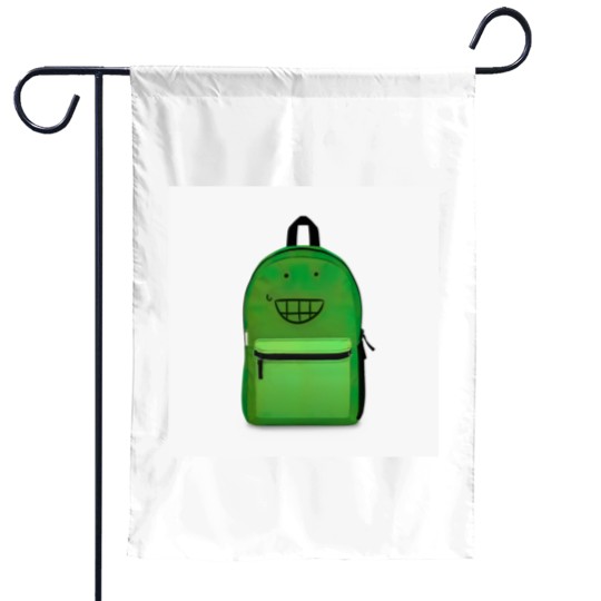 Discover Liam Plecak from HFJone (WEIRD SMILE) Backpack Garden Flags