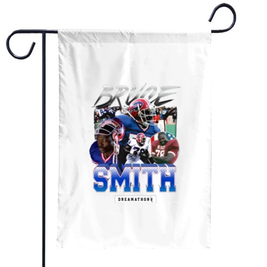 Discover Von Miller Bruce Smith Garden Flags, Bruce Smith Vintage 90s T- Garden Flags,
