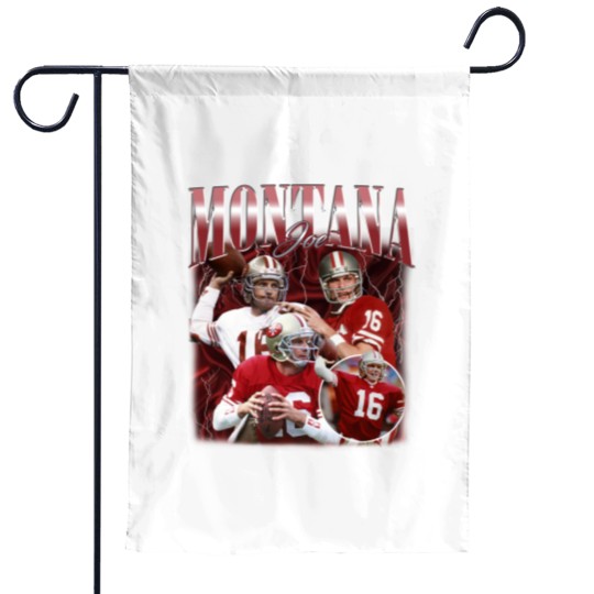 Discover Vintage Joe Montana Garden Flag