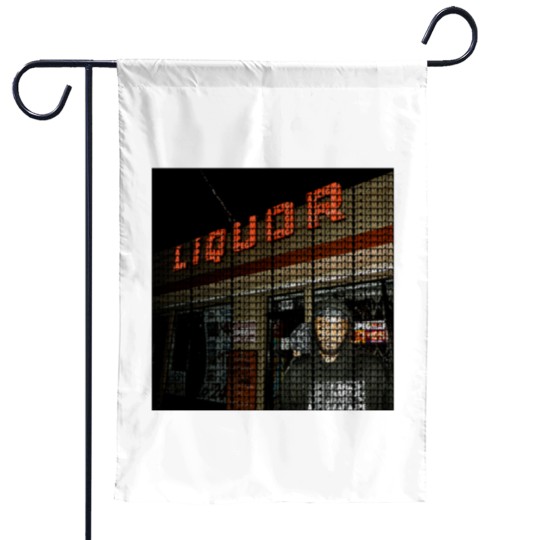 Discover JPEGMAFIA LP! (OFFLINE) Text Design Garden Flags