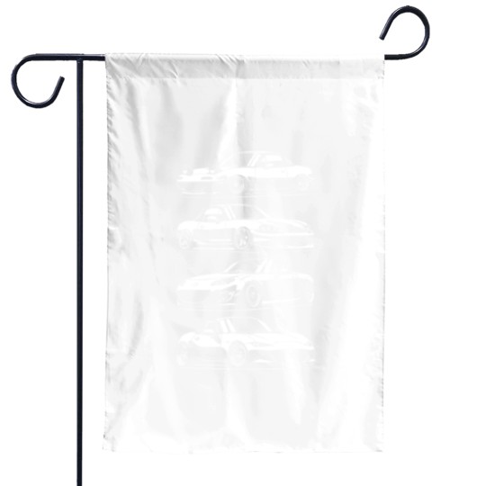 Discover Generations MX5 Miata Garden Flags