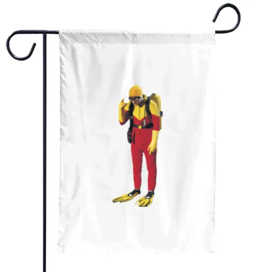 Discover Scuba steve | Active Garden Flags