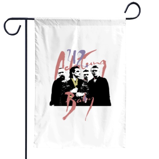 Discover Las Vegas U2 Ultraviolet Sphere 2023 Garden Flags, U2 Band Achtung Baby Live At Sphere Garden Flags