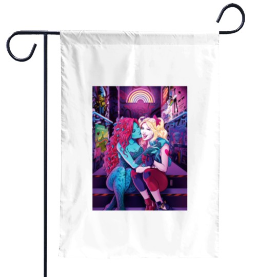Discover Pride Ivy and Harley Harley quinn Garden Flags