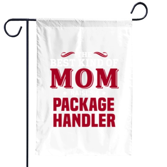 Discover Package Handler Garden Flags