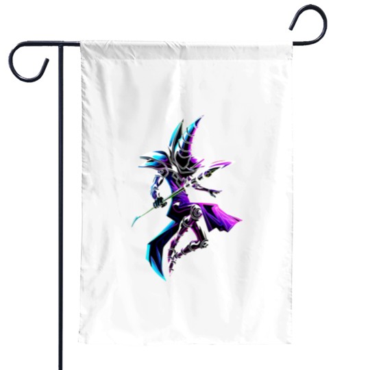 Discover Dark Magician Yugioh Duel Monsters Anime Garden Flags