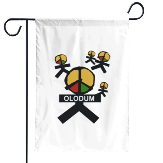 Discover They Don't Care About Us, Olodum, Peace Garden Flags