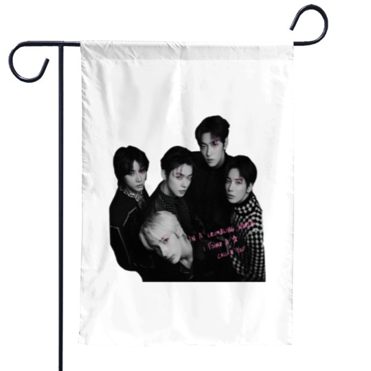 Discover Txt Cute Heart Garden Flags, TXT Act Sweet Mirage Tour Garden Flags