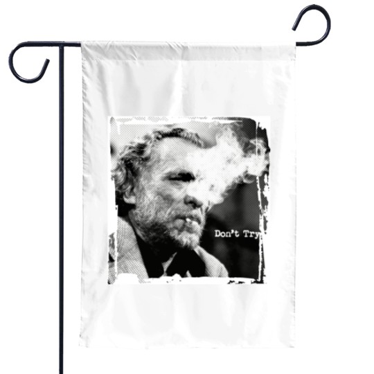 Discover Charles Bukowski Garden Flags
