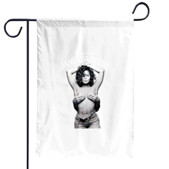 Discover Janet Jackson Rolling Stone 1993 Vintage Garden Flags
