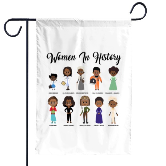 Discover Black Women In History Garden Flags | Black History Month