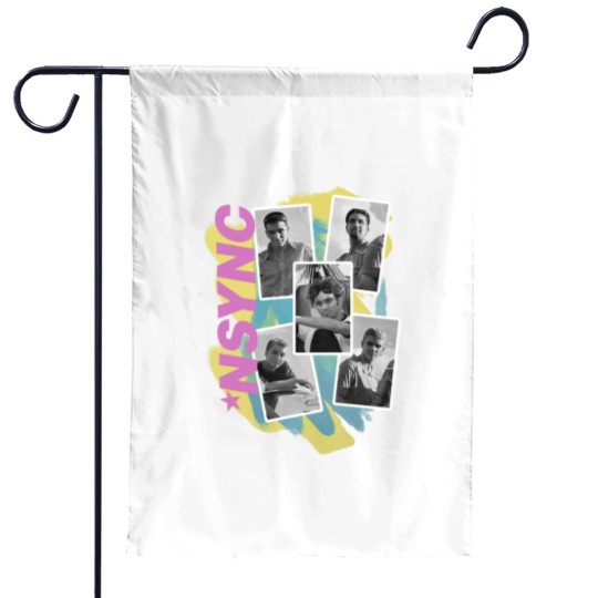 Discover Vintage NSYNC No Strings Attached Black Garden Flags