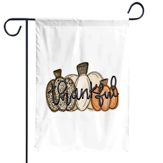 Discover Love Fall Y'All Garden Flags, Leopard Pumpkin Print Fall Garden Flags