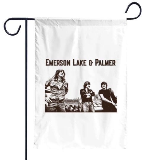 Discover Emerson Lake and Palmer 14 Garden Flags