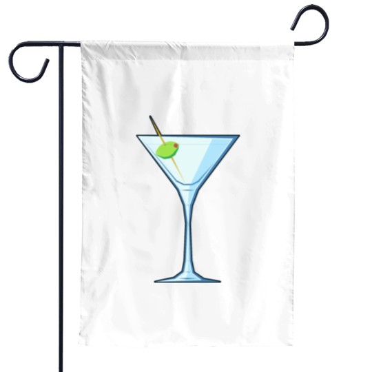 Discover Martini Time Garden Flags