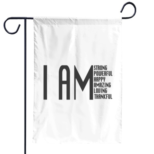 Discover I am... Garden Flags