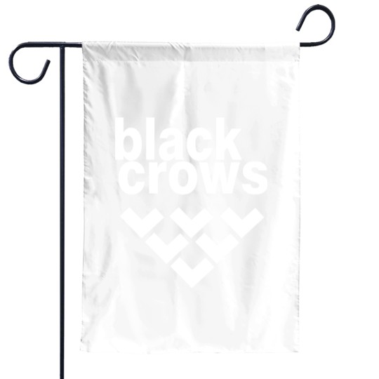 Discover Black Crows Skis Logo Garden Flags