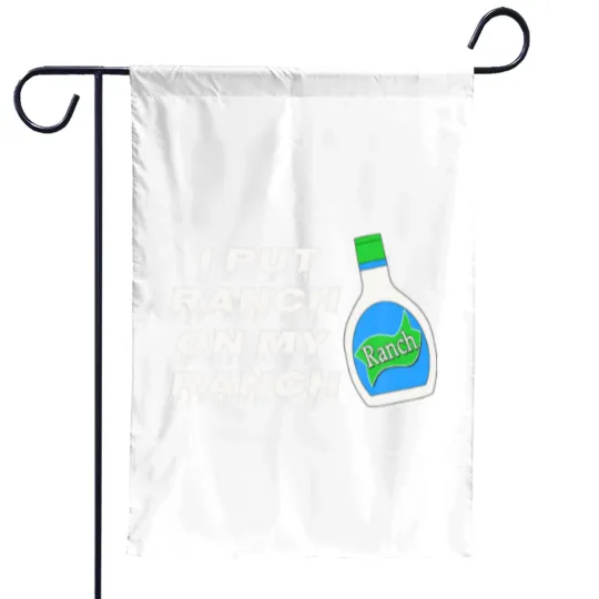 Discover Funny Ranch Bottle Garden Flag