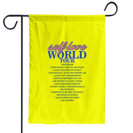 Discover Trendy Self Love Oversized Garden Flag