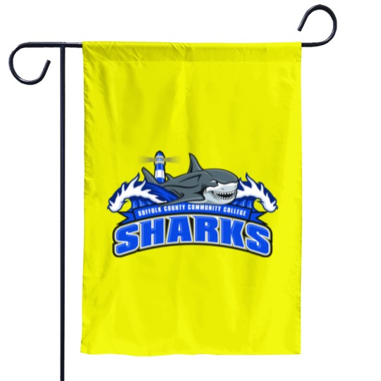 Discover Suffolk Community College Sharks Garden Flags
